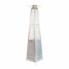 Flash Furniture - Sol 90" Patio Heater - Silver 0