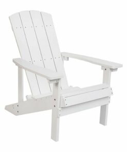 Flash Furniture - Charlestown Adirondack Chair - White 0