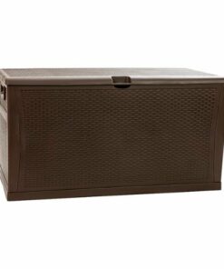 Flash Furniture - Nobu 120 Gallon Patio Storage Box - Brown