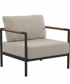 Flash Furniture - Lea Patio Lounge Chair - Beige