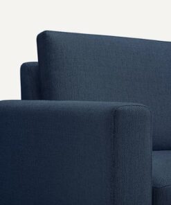 Burrow - Mid Century Nomad Armchair - Navy Blue 1