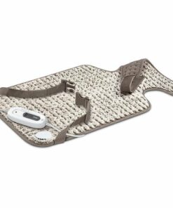 Beurer - Nordic Lux Back and Neck Heating Pad - GRAY