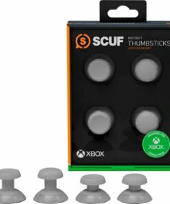 SCUF - Instinct Interchangeable Thumbsticks Joysticks Only for SCUF Instinct Pro Xbox Series X|S Controller I 4-Pack - Gray