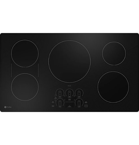 GE Profile - 36" Electric Built In Cooktop - Black 1