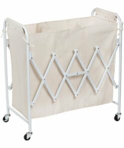 Honey-Can-Do - Collapsible Accordion Triple Sorter - White
