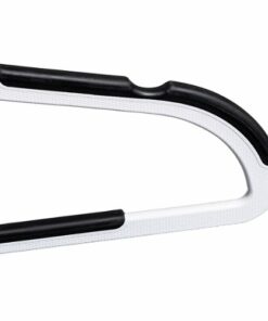 Honey-Can-Do - Rubber Grip No-Slip Plastic Hangers 50pk - White