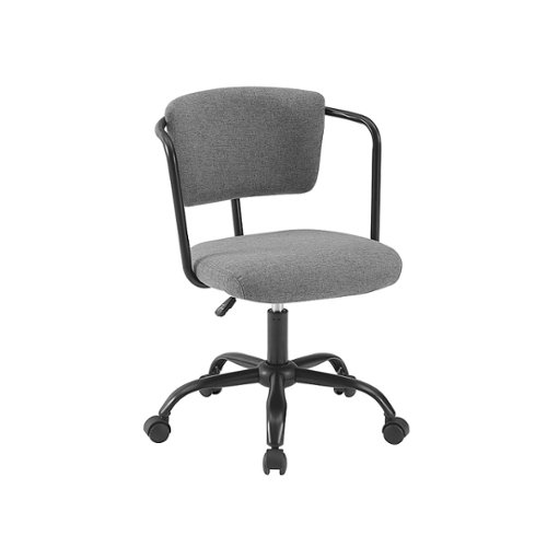 Walker Edison - Modern Office Chair with Arms - Grey