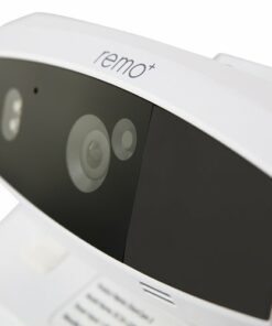 remo+ - DoorCam 3 1080p Full HD Wi-Fi Smart Over-the-Door Security Camera (White)
