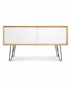 Burrow - Carta Mid Century Modern Credenza - Oak 0
