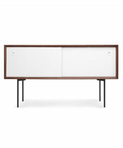 Burrow - Carta Mid Century Modern Credenza - Walnut 1