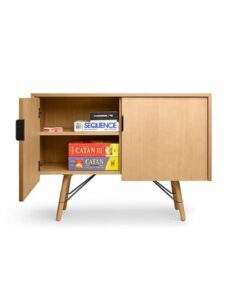 Burrow - Serif Mid Century Modern Credenza - Oak