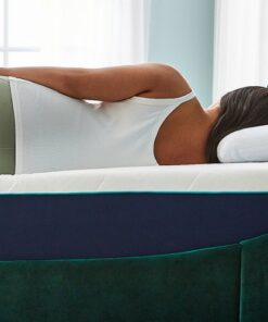 Sleep Innovations - Quinn Antimicrobial 12" Gel Memory Foam California King Mattress - White