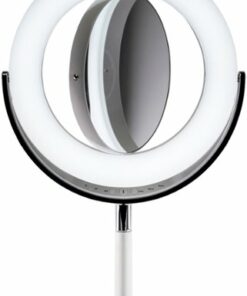 Ilios - All-in-One Makeup Mirror & Beauty Ring Light - White