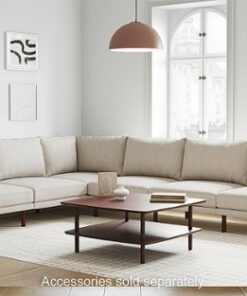 Burrow - Modern Field 4-Seat Sectional - Oatmeal 1