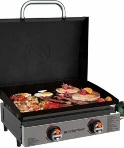 Blackstone - 22-in. Countertop Outdoor Griddle - Black