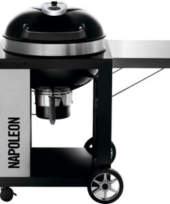 Napoleon - 22" PRO Charcoal Kettle Grill with Cart - Black