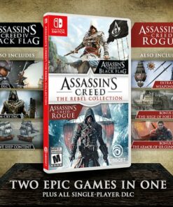 Assassin's Creed: The Rebel Collection - Code in Box - Nintendo Switch, Nintendo Switch (OLED Model), Nintendo Switch Lite