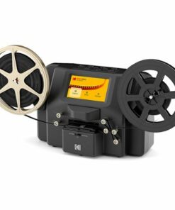 Kodak - REELS Film Scanner and Converter for 8mm and Super 8 Film - Black