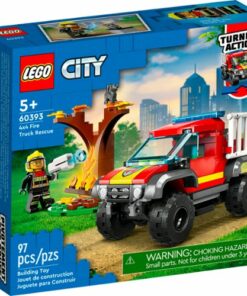 LEGO - City 4x4 Fire Truck Rescue 60393