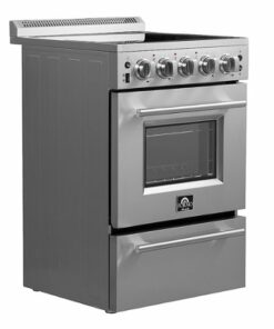 Forno Appliances - Loiano 2.3 Cu. Ft. Freestanding Electric Range - Silver