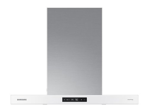 Samsung - 30" Bespoke Smart Wall Mount Hood - Bespoke Clean White Panel 1