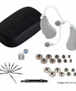 Lucid Hearing - OTC Engage Premium Hearing Aids Android - Grey