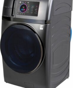 GE Profile - UltraFast 4.8 cu ft Large Capacity All-in-One Washer/Dryer Combo with Ventless Heat Pump Technology - Carbon Graphite