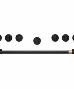 Café - Handle and Knob Set for 36" Pro Range and Rangetop - Flat Black