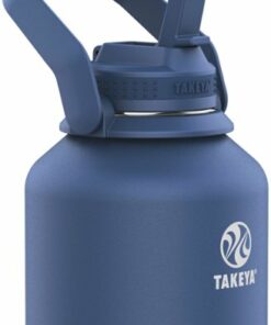 Takeya - Actives 64oz Wide Handle Straw Bottle - Midnight