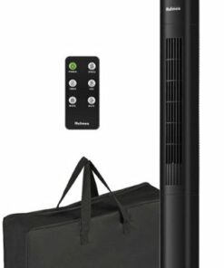 Holmes - 45'' Digital Stack n Connect Tower Fan with ClearRead display - Black