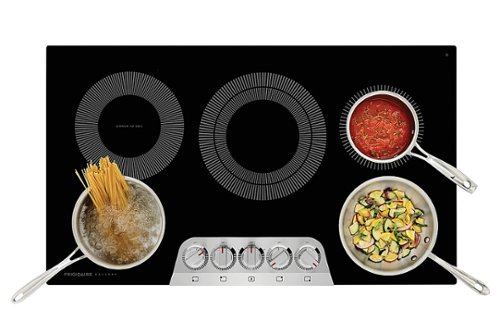 Frigidaire - Gallery 36 inch Built-In Electric Cooktop - Stainless steel