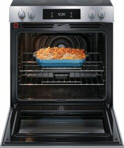 Frigidaire - Gallery 6.2 Cu. Ft. Freestanding Electric Total Convection Range - Stainless steel