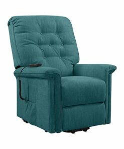 ProLounger - Mazwell Power Recline and Lift Chair - Caribbean Blue