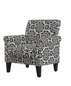 Handy Living - Janet Traditional Armchair - Black