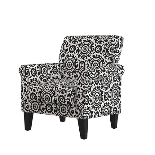 Handy Living - Janet Traditional Armchair - Black
