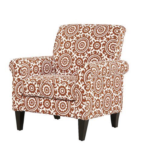 Handy Living - Janet Traditional Armchair - Orange