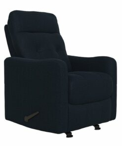 ProLounger - Klyde Velour Rocker Recliner Chair - Navy Blue