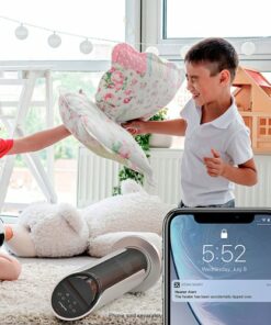 Atomi Smart - Smart WiFi Ceramic Tower Heater (3rd Gen.) - Black