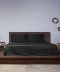 SHEEX Sleep Tech Sheet Set - Split King - Black