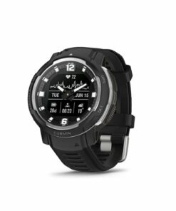 Garmin - Instinct Crossover 45mm Smartwatch Fiber-reinforced Polymer - Black