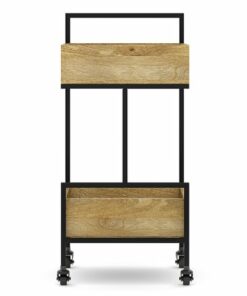 Simpli Home - Hobbs Bar Cart - Natural
