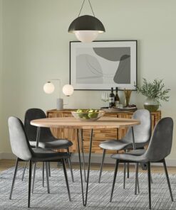 Simpli Home - Hunter 45 Inch Round Dining Table - Natural