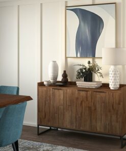 Simpli Home - Milverton Sideboard Buffet - Rustic Natural Aged Brown