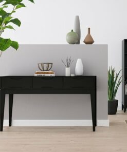 Simpli Home - Harper Console Sofa Table - Black