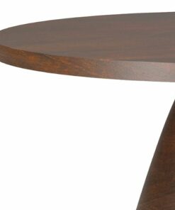 Simpli Home - Winnie  Round Coffee Table - Walnut