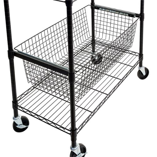Honey-Can-Do - All-Star Sports Shelving - Black