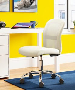 Serta - Essentials Mesh Task Office Chair - Ivory