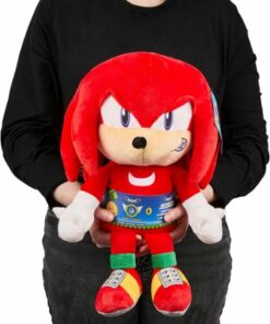 NECA - Sonic the Hedgehog 16" Knuckles Hug Me Plush