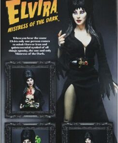 NECA - Elvira - 8" Clothed Action Figure - Elvira, Mistress of the Dark