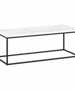Camden&Wells - Artur Coffee Table - Blackened Bronze/Faux Marble